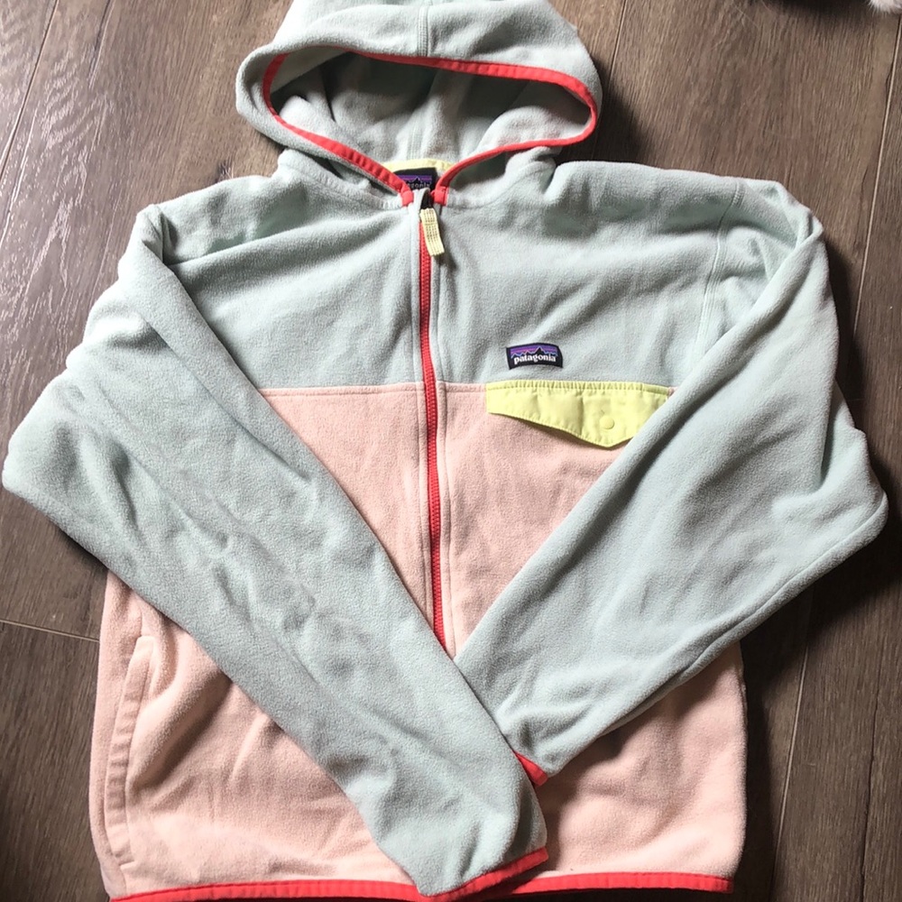 Patagonia Two-Toned zip up fleece